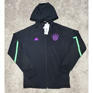 NEW Adidas Bayern Munich Jacket Designed For Game Day Soccer IB0993 Men's Size S